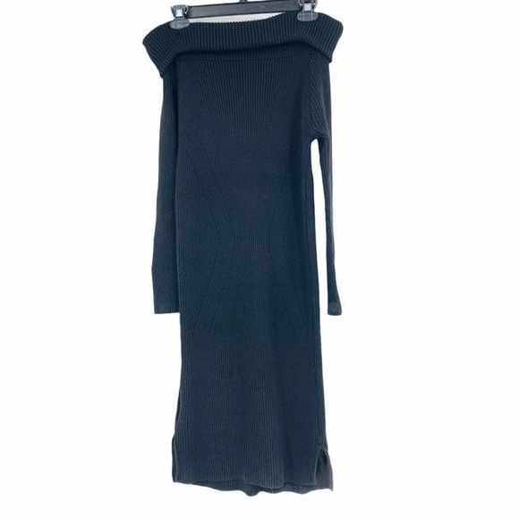 Cotton Emporium 9670 M Sweater Dress Off Shoulder - Picture 8 of 8